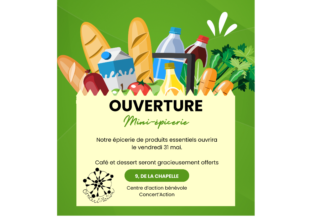 Votre mini-épicerie de proximité